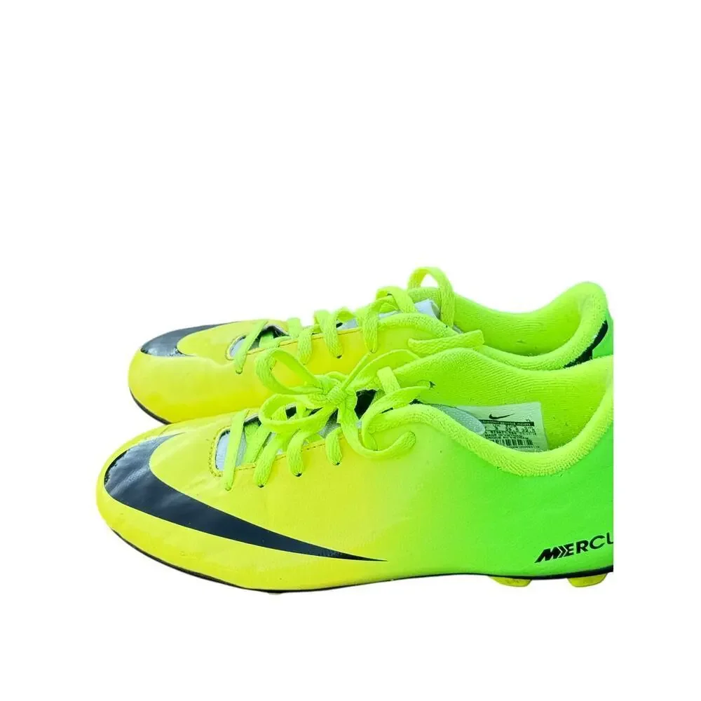 Nike Mercurial Victory IV Vibrant Yellow‎ Youth Size 3.5Y